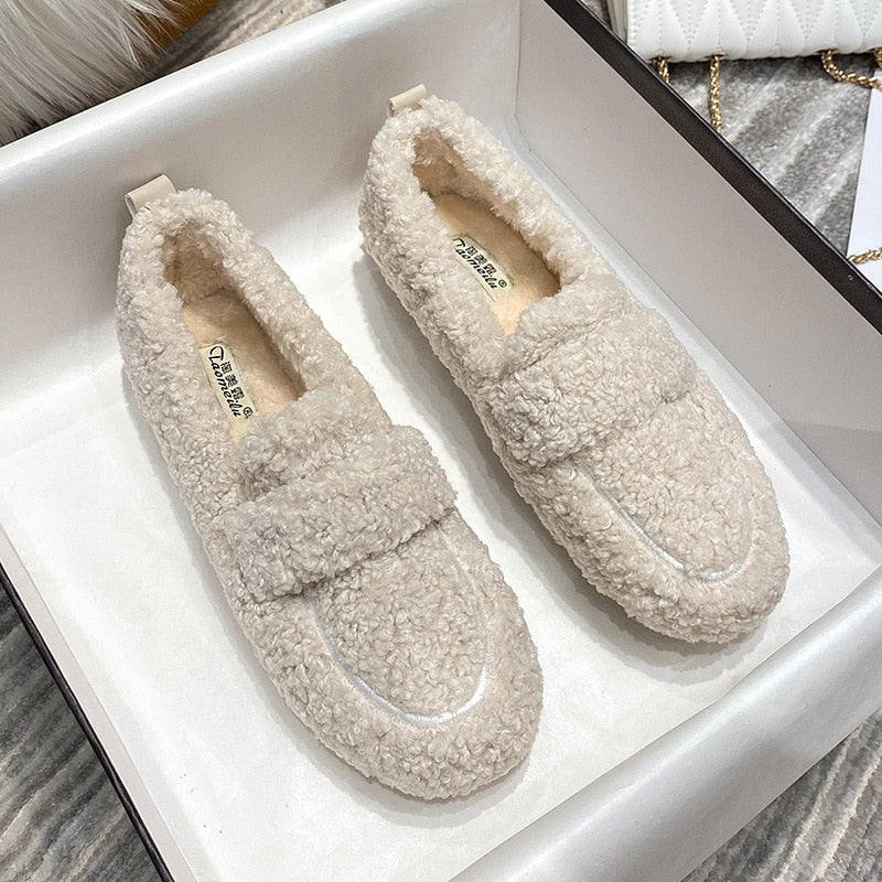 Arielle | Plüschschuhe mit Rutschfester Sohle