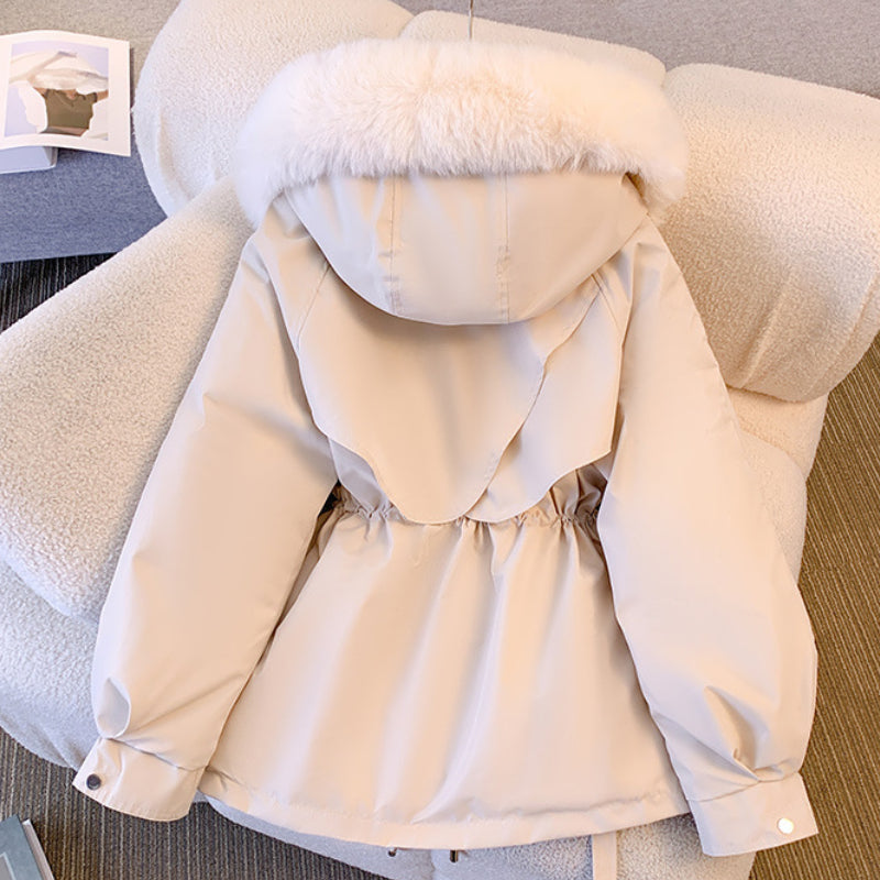 Erika | Eleganter Wintermantel mit Fell