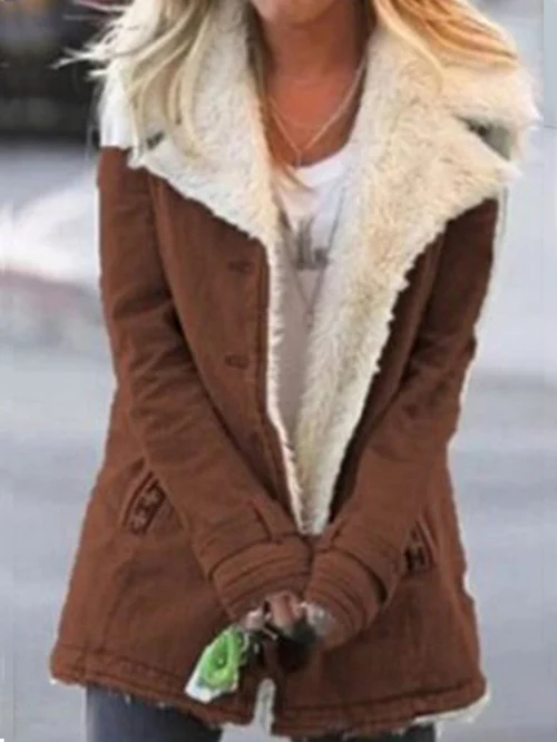 Maria | Luxuriöser Shearling Wintermantel