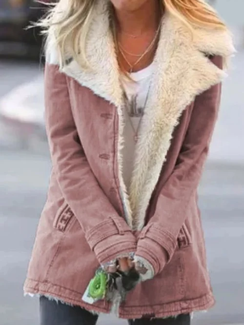 Maria | Luxuriöser Shearling Wintermantel