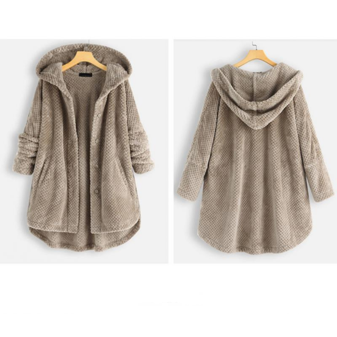 Lysbeth | Fleecejacke mit Kapuze
