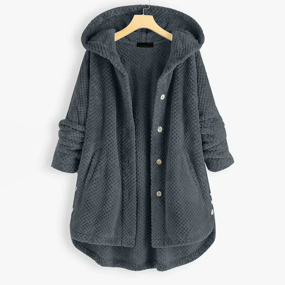 Lysbeth | Fleecejacke mit Kapuze