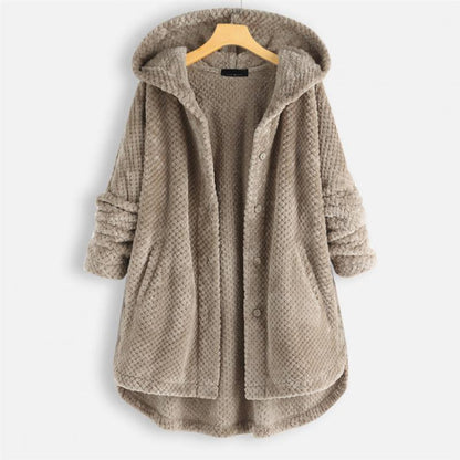 Lysbeth | Fleecejacke mit Kapuze