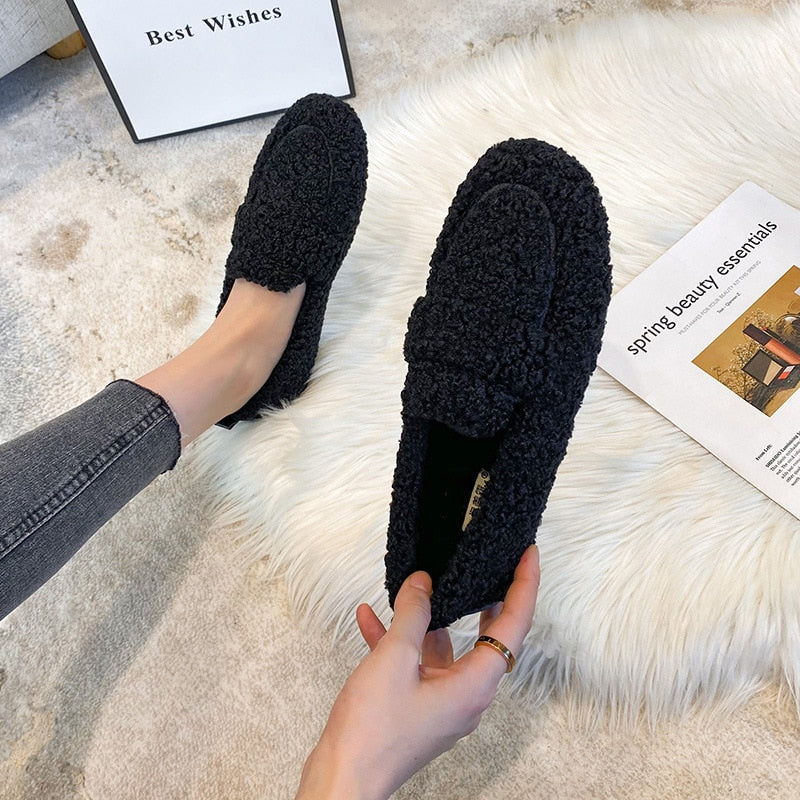 Arielle | Plüschschuhe mit Rutschfester Sohle